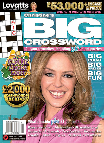 Christine's BIG Crossword // UK One Year Subscription