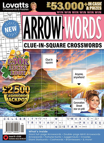 ArrowWords // 3 Issue UK Subscription